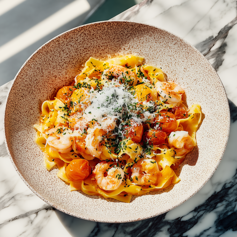 Katkarapupasta