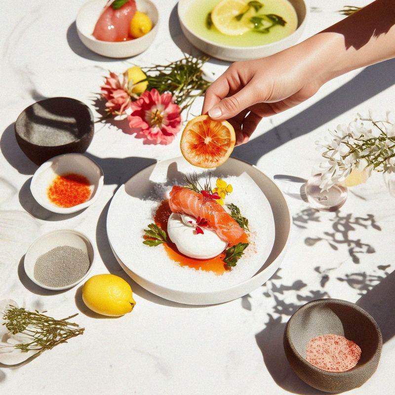Lohi-benedict appelsiinihollandaisella